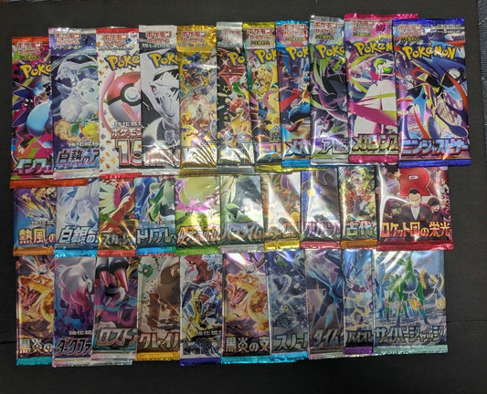 Pokemon Pokemon Card Pack Set 31 Packs (Including Discontinued) Pack — Japanese
