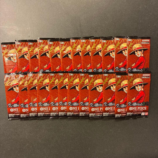 One Piece The Will That Is Passed Down Pack — OP-13 — Japanese