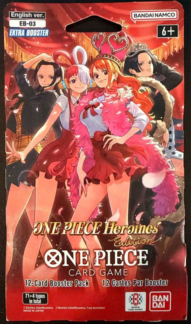 One Piece One Piece Card Game Heroine's English Edition Pack — EB-03 — English