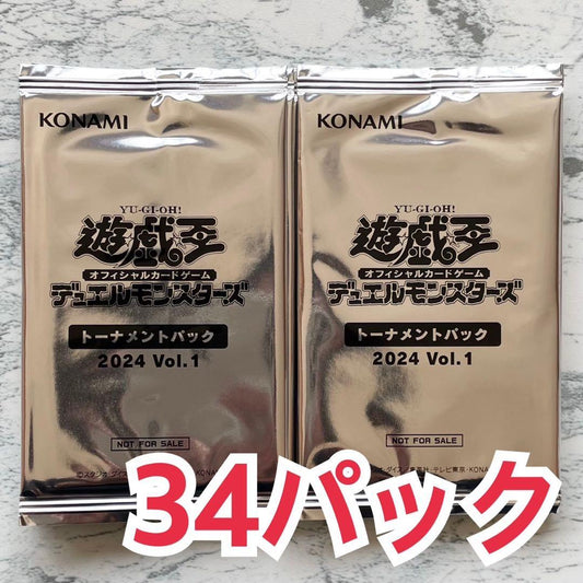 Yu-Gi-Oh Yu-Gi-Oh! Tournament Pack 2024 Vol. 134 Pack Set Pack — Japanese