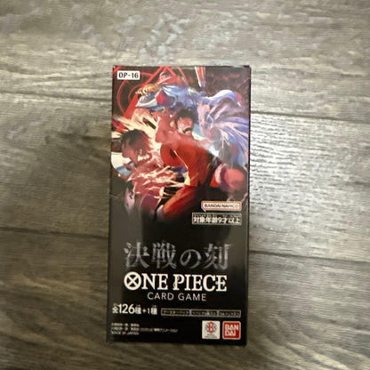 One Piece One Piece Card Game: Moment of Resolution Box — OP-16 — Japanese