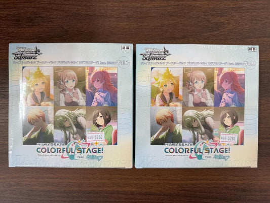 Weiss Schwarz Project Sekai: Colorful Stage! feat. Vol.3 First Edition Box — Japanese