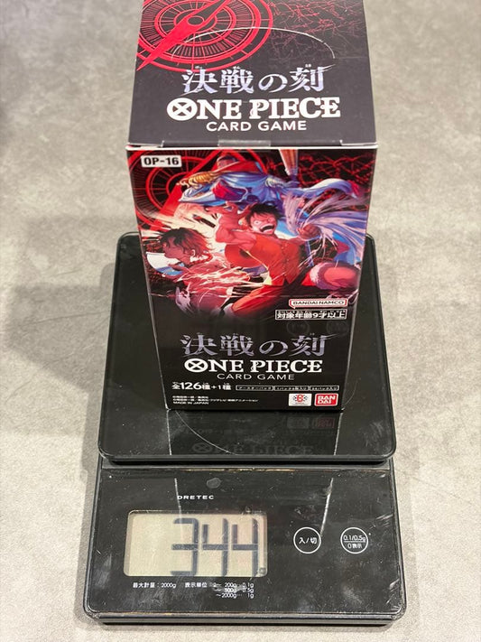 One Piece One Piece Card Battle of the Decisive Moment Box Unopened with Tape Box — Japanese