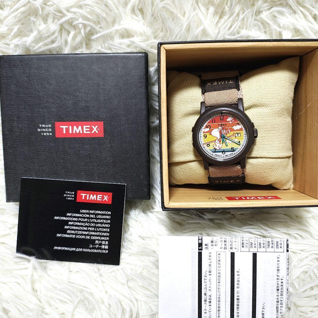 TIMEX PEANUTS CAMPER SKI Digital Men's Watch — Japanese
