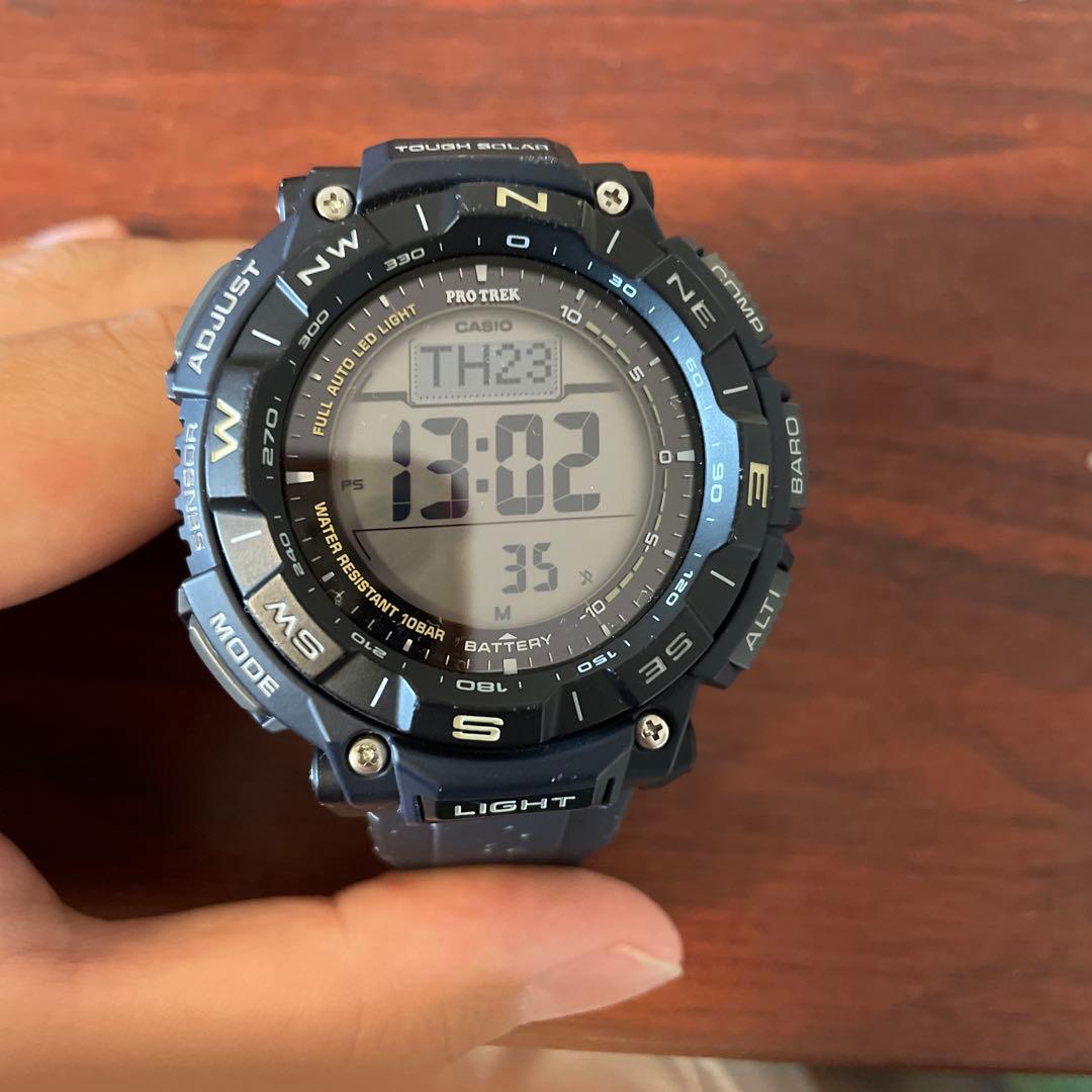 CASIO PRG-340SC Solar Men's Watch — Japanese