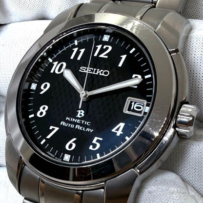 SEIKO BST085 Kinetic Men's Watch — Japanese