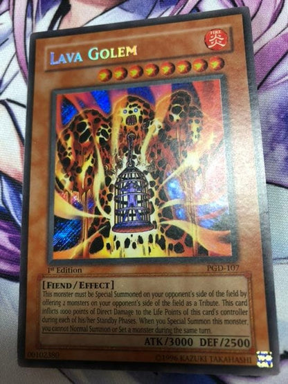 Yu-Gi-Oh Lava Golem — English
