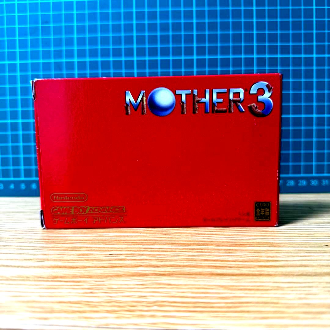 Mother 3 Game Boy Advance game cartridge with manual and booklet in clean condition
