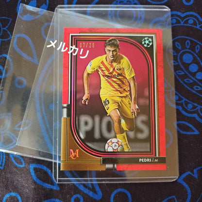 PEDRI FC Barcelona Limited Card 07/25 — 07/25 — Japanese