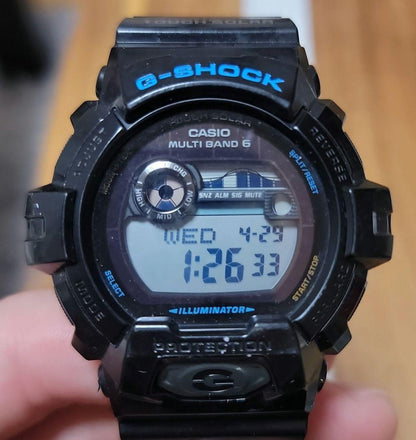 CASIO GWX-8900-1JF Solar Men's Watch — Japanese