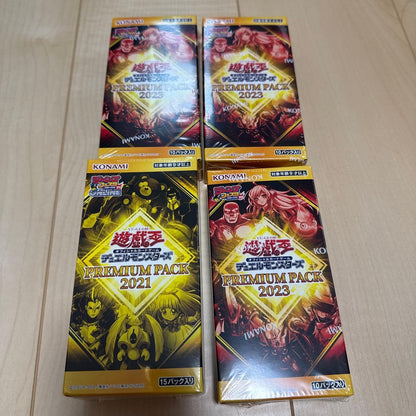 Yu-Gi-Oh Yu-Gi-Oh! Premium Pack 2021 2023 Sealed Box Set Box — Japanese
