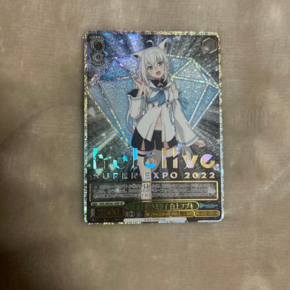 Weiss Schwarz hololive production Weiss Schwarz Hololive Kimi to Negau Mirai Shirakami Fubuki SP — Japanese