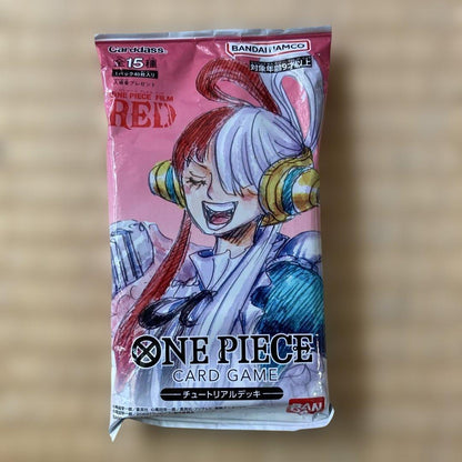 One Piece ONE PIECE RED Entrance Bonus Card Game Tutorial Deck Pack — Japanese
