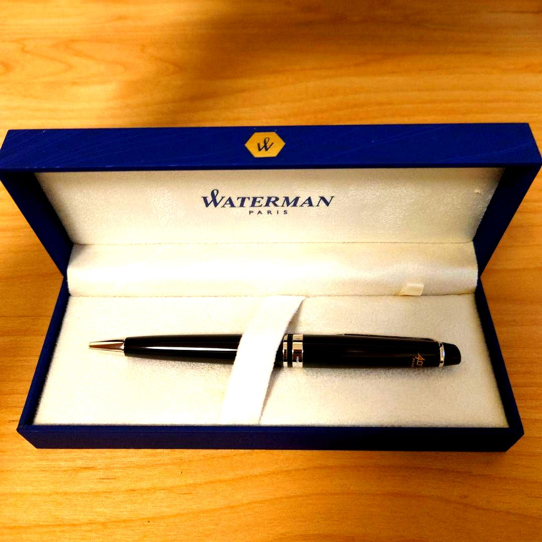 WATERMAN Ballpoint Pen model PESHK 40th with black ink and dedicated case