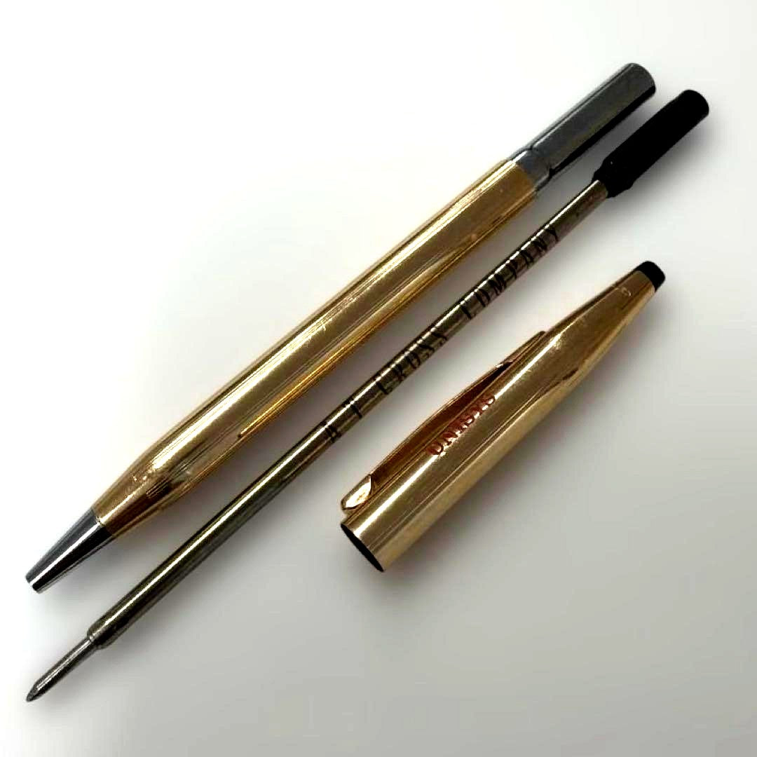 Cross Unisys Collaboration Vintage Ballpoint Pen made in USA with genuine refill and vintage design