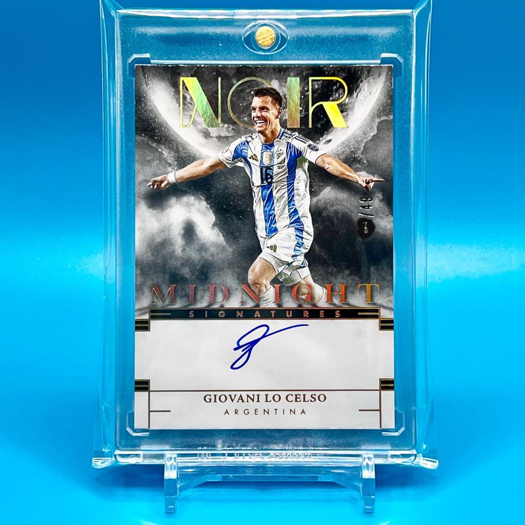Lorenzo Lozano On-Card Sign PANINI NOIR — Japanese