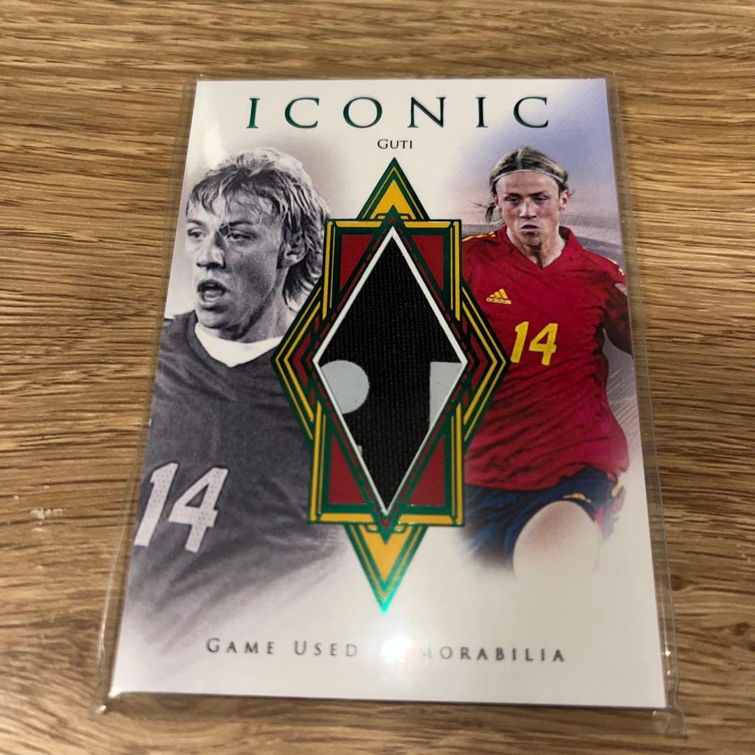 Futera Spain National Team Guti (Guti) Game-worn Jersey Card 15 Series — Japanese