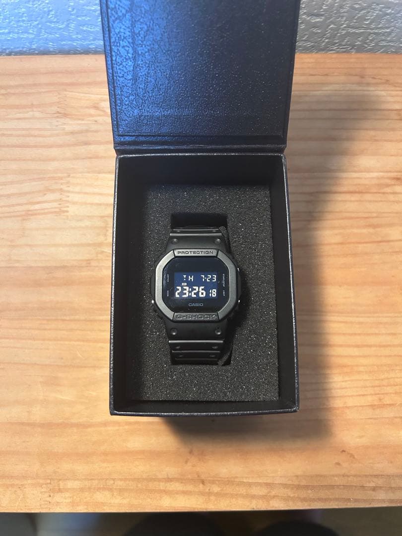 CASIO DW-5600BB-1JF Digital Men's Watch — Japanese