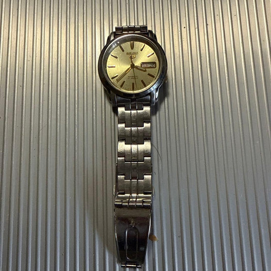 SEIKO 5 21石 Automatic Men's Watch — Japanese