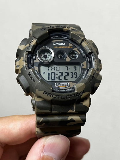 CASIO GD120CM Digital Men's Watch — Japanese