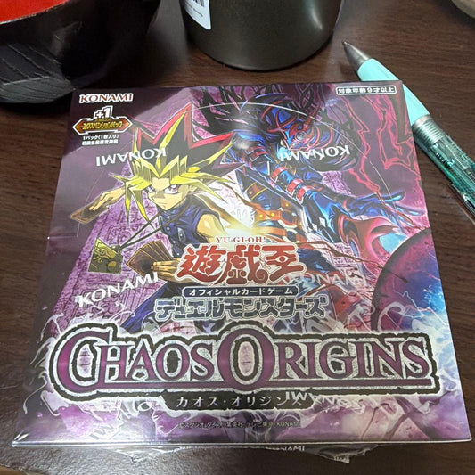 Yu-Gi-Oh Yu-Gi-Oh! OCG Chaos Origins 30 Pack Shrink Pack Box — Japanese