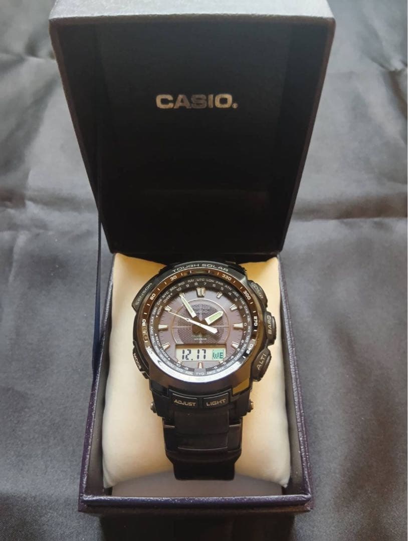 CASIO PRW-5100 Digital Men's Watch — Japanese