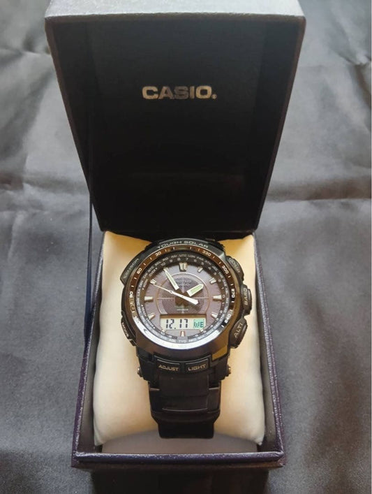CASIO PRW-5100 Digital Men's Watch — Japanese
