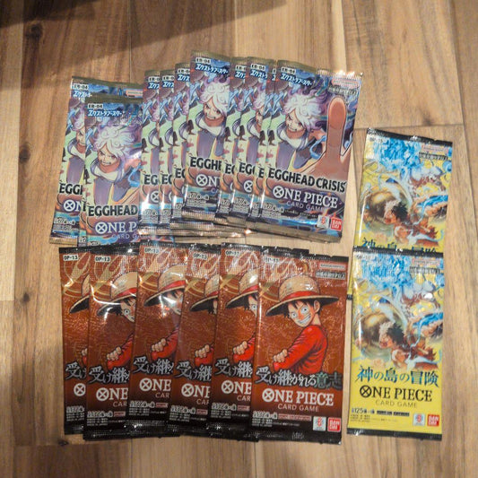 One Piece One Piece Card Game Unopened Pack Set Pack — Japanese