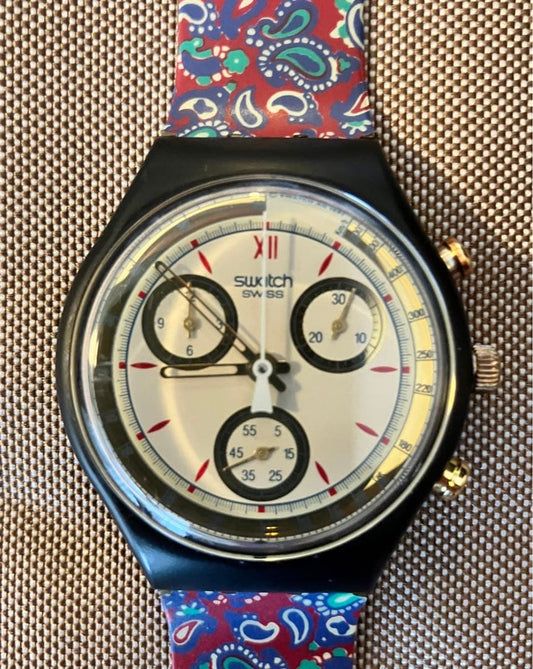 swatch SCB108 Quartz Men's — Japanese