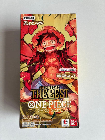 One Piece ONE PIECE Card Game THE BEST PRB-01 Box — PRB-01 — Japanese