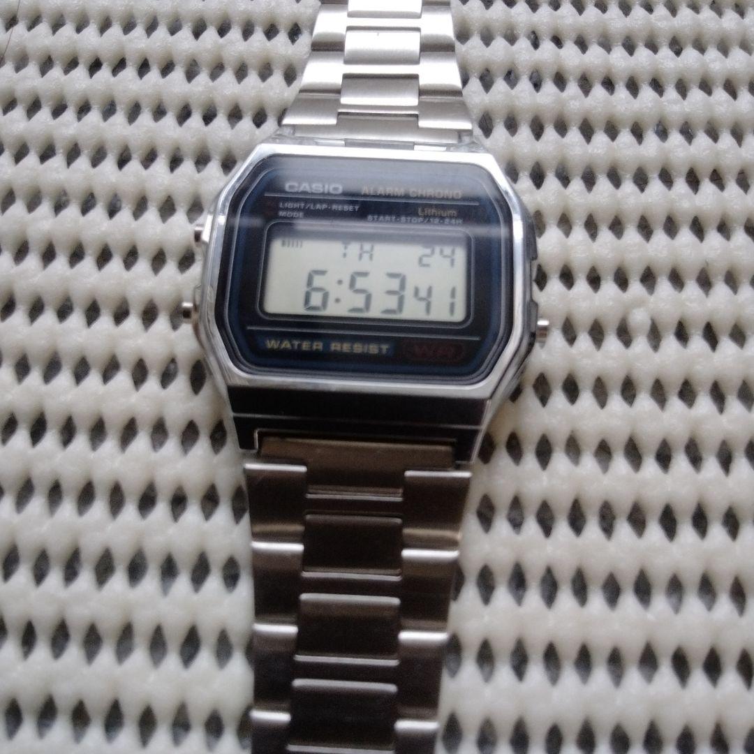 CASIO A158WA-1JH Digital Men's Watch — Japanese