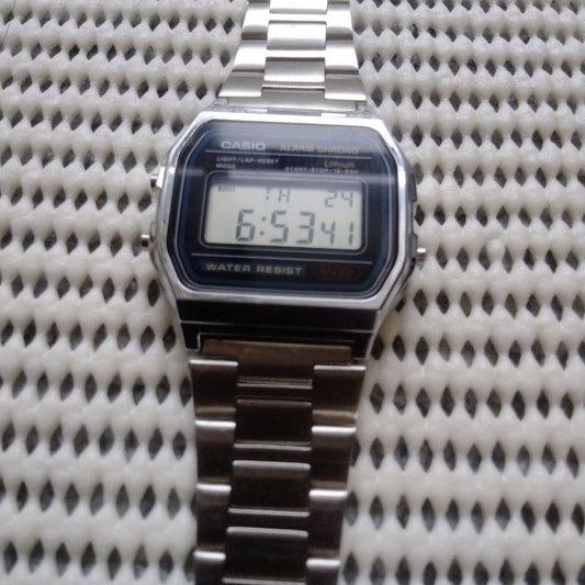 CASIO A158WA-1JH Digital Men's Watch — Japanese