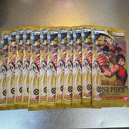 One Piece One Piece Card Game: Kingdom of Schemes Pack — OP-04 — Japanese