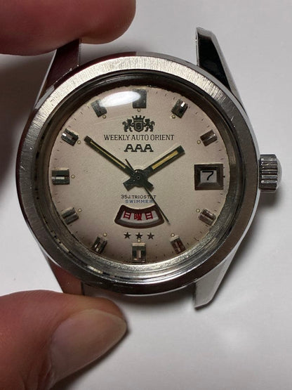 ORIENT AAA 35石 Automatic Men's Watch — Japanese
