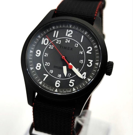 TIMEX BRIEFING Q Quartz Men's Watch — Japanese