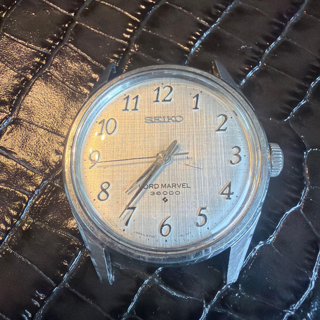 SEIKO ロードマーベル 36000 Manual Men's Watch — Japanese