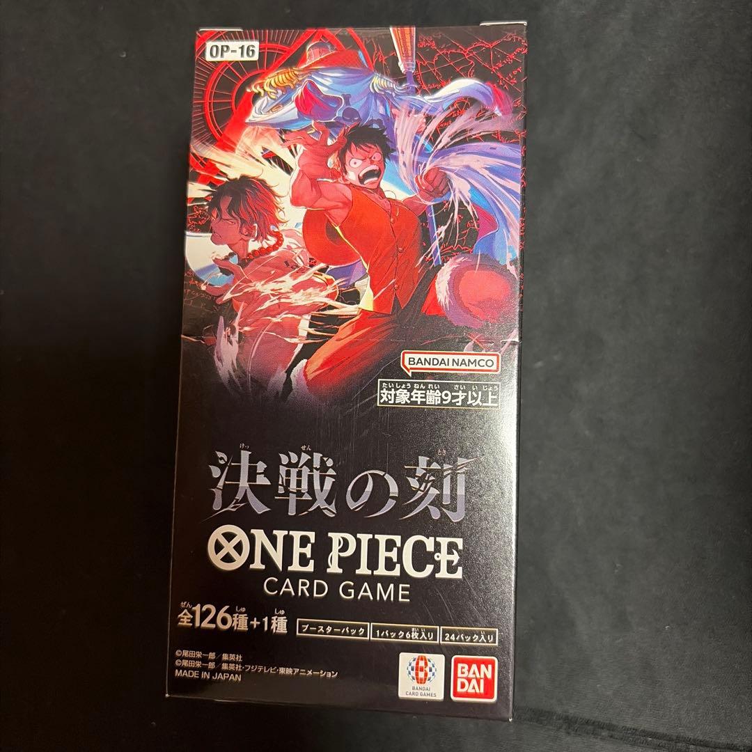 One Piece ONE PIECE Card Game: Moment of Resolution Box — OP-16 — Japanese