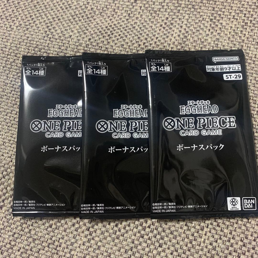 One Piece One Piece Card Start Deck Promo Bonus Pack Pack — Japanese