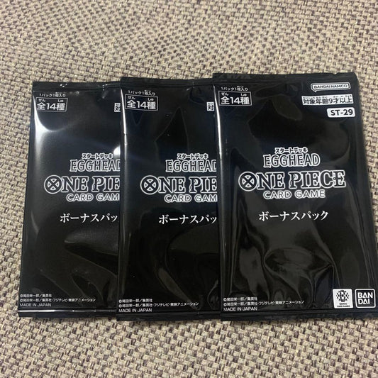 One Piece One Piece Card Start Deck Promo Bonus Pack Pack — Japanese