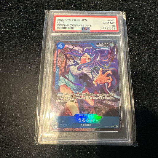 PSA 10 One Piece Ulti — OP05-043 — Japanese