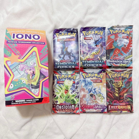 Pokemon Pikachu VMAX Premium Tournament Overseas Edition Nanjamo Pokémon Outer Box Card Pack IONO — Japanese