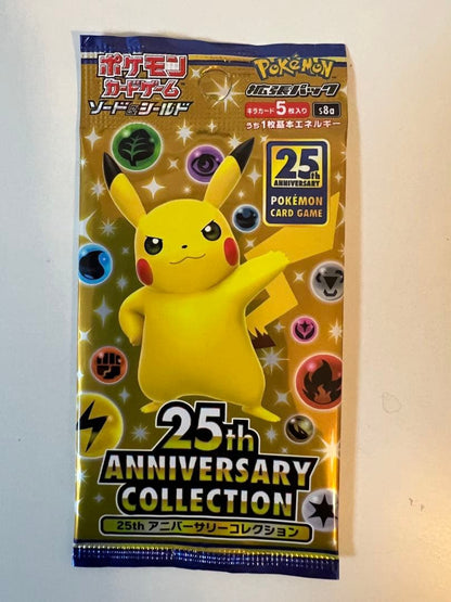 Pokemon Pokémon Trading Card Game 25th Anniversary Collection Pack — S Enhanced Expansion Pack 25th Anniversary Collection — Japanese