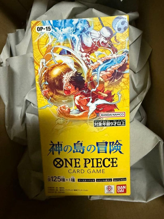 One Piece Unopened Tape Sealed Adventure on the God's Island Box — Japanese