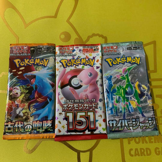 Pokemon Pokémon Card 151 Pack / 1 Pack Set Pack — Japanese