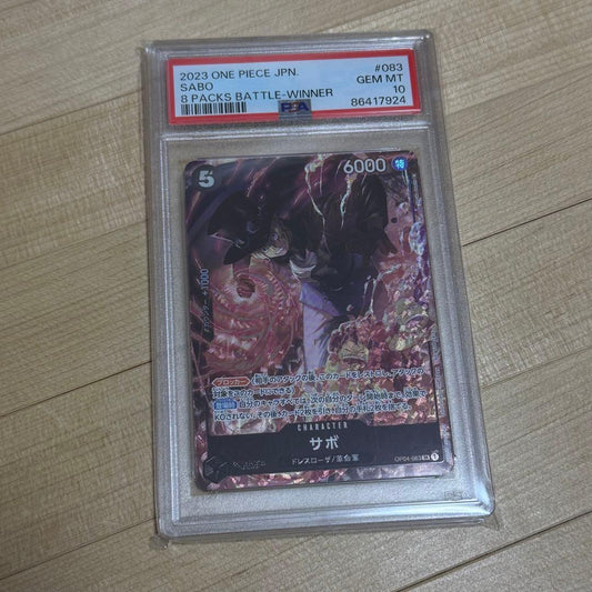 PSA 10 One Piece Sabo — OP04-083 — Japanese