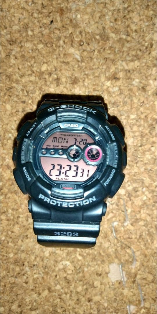 CASIO GD-100 Digital Men's Watch — Japanese