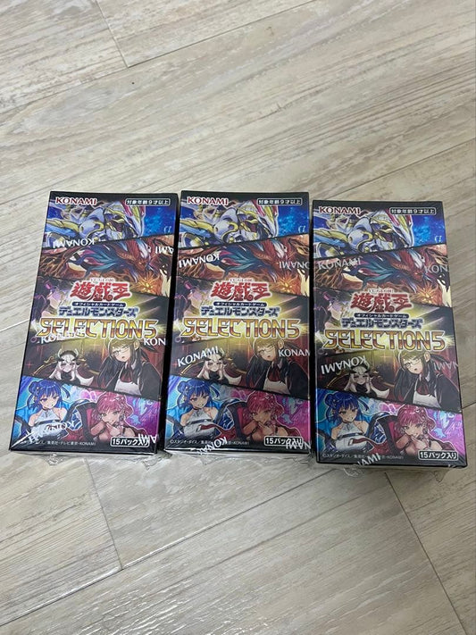 Yu-Gi-Oh Yu-Gi-Oh! OCG Selection 5 Box Box — Japanese