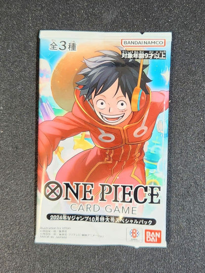 One Piece ONE PIECE Card 2024 V Jump October Special Pack Pack — Japanese
