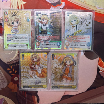 Weiss Schwarz Sharo Sign Card 5-Pack Set — Japanese