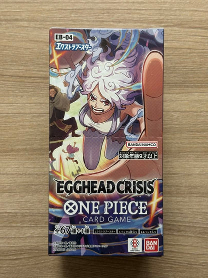 One Piece One Piece Card Game Egghead Crisis Box — Japanese